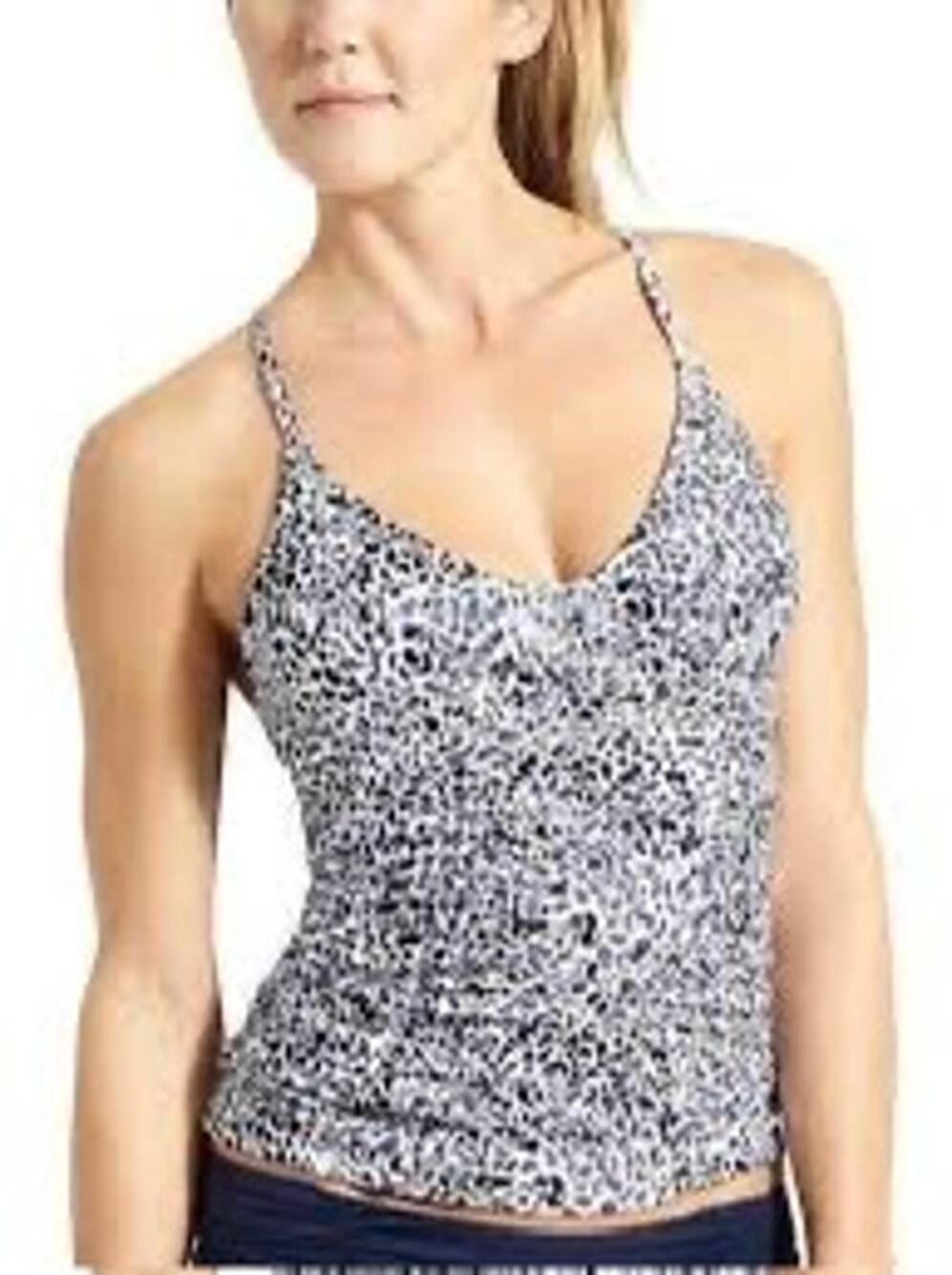 Athleta Tankini Top sz 36 D/DD